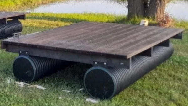 Производство пластиковых понтонов