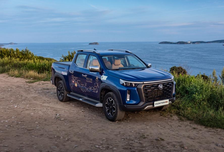 Пикапы CHANGAN HUNTER PLUS приняли участие в автоп Пикапы CHANGAN HUNTER PLUS приняли участие в автоп