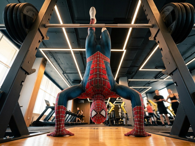 Новый день Человек-паук посвятил залу BOOMFIT Крас Новый день Человек-паук посвятил залу BOOMFIT Крас